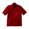 White Swan Five Star Chef Apparel Short Sleeve Chef Jacket